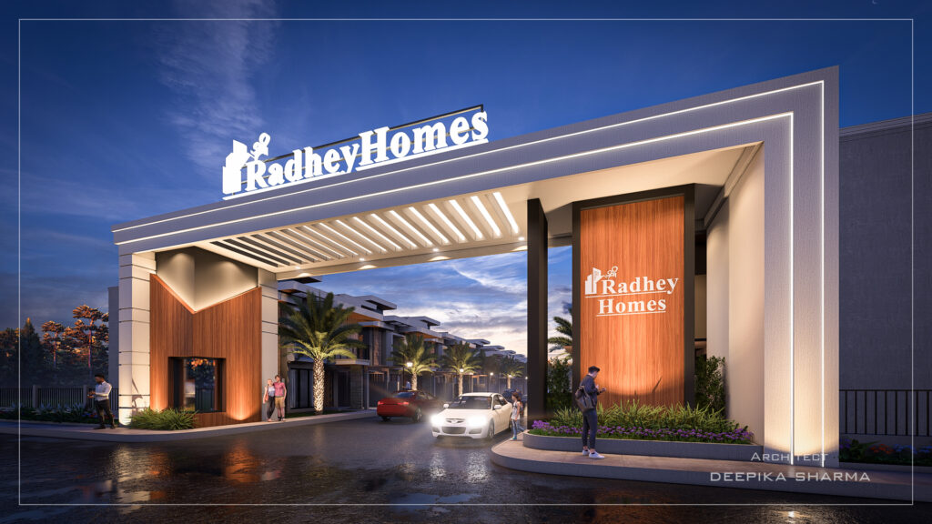 RADHE HOMES_GATE_15 - Photo_NIGHT